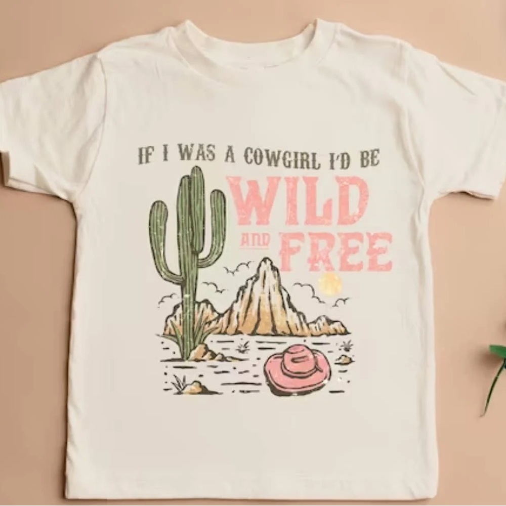 Cowgirl Toddler Tee